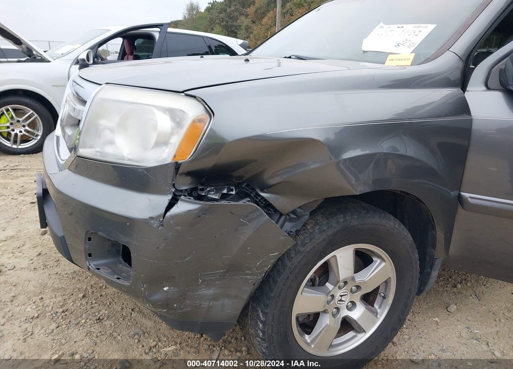 2010 HONDA PILOT EX-L VIN: 5FNYF3H69AB016678