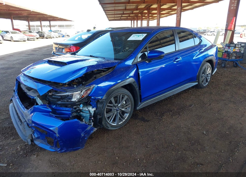 2022 SUBARU WRX VIN: JF1VBAA69N9028803