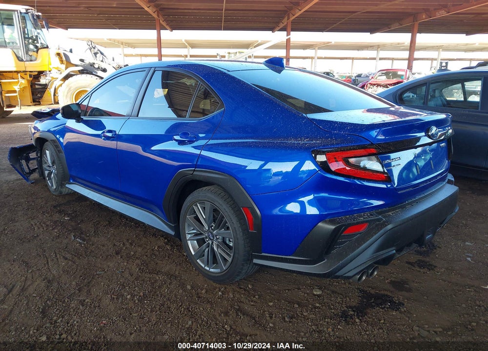2022 SUBARU WRX VIN: JF1VBAA69N9028803
