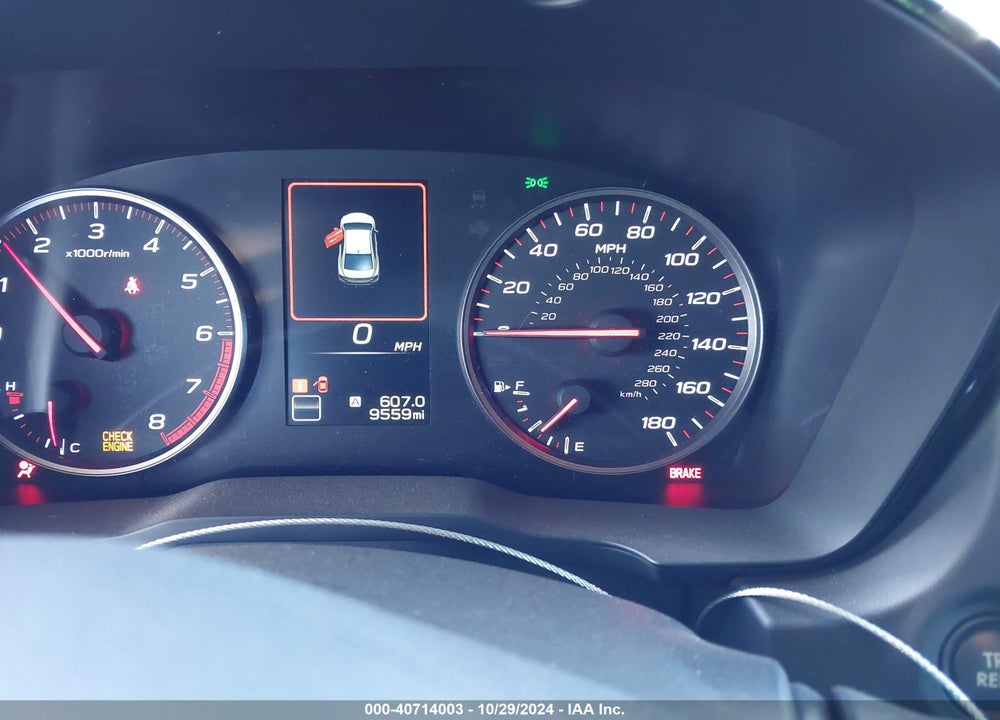 2022 SUBARU WRX VIN: JF1VBAA69N9028803