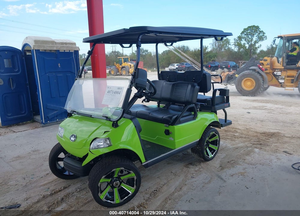2022 GOLF CART EVOLUTION CLASS 4 PRO VIN: 202211788