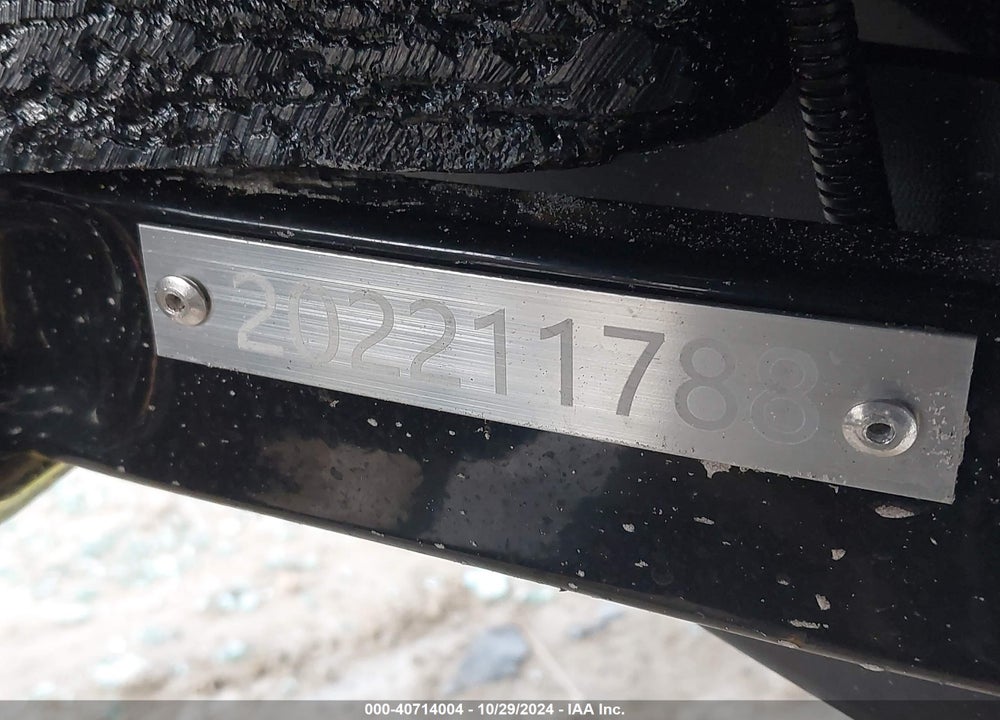 2022 GOLF CART EVOLUTION CLASS 4 PRO VIN: 202211788