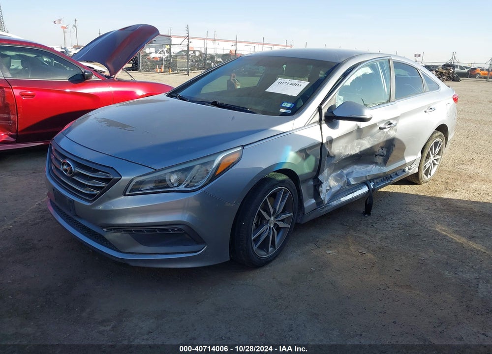 2015 HYUNDAI SONATA SPORT 2.0T VIN: 5NPE34AB5FH079651