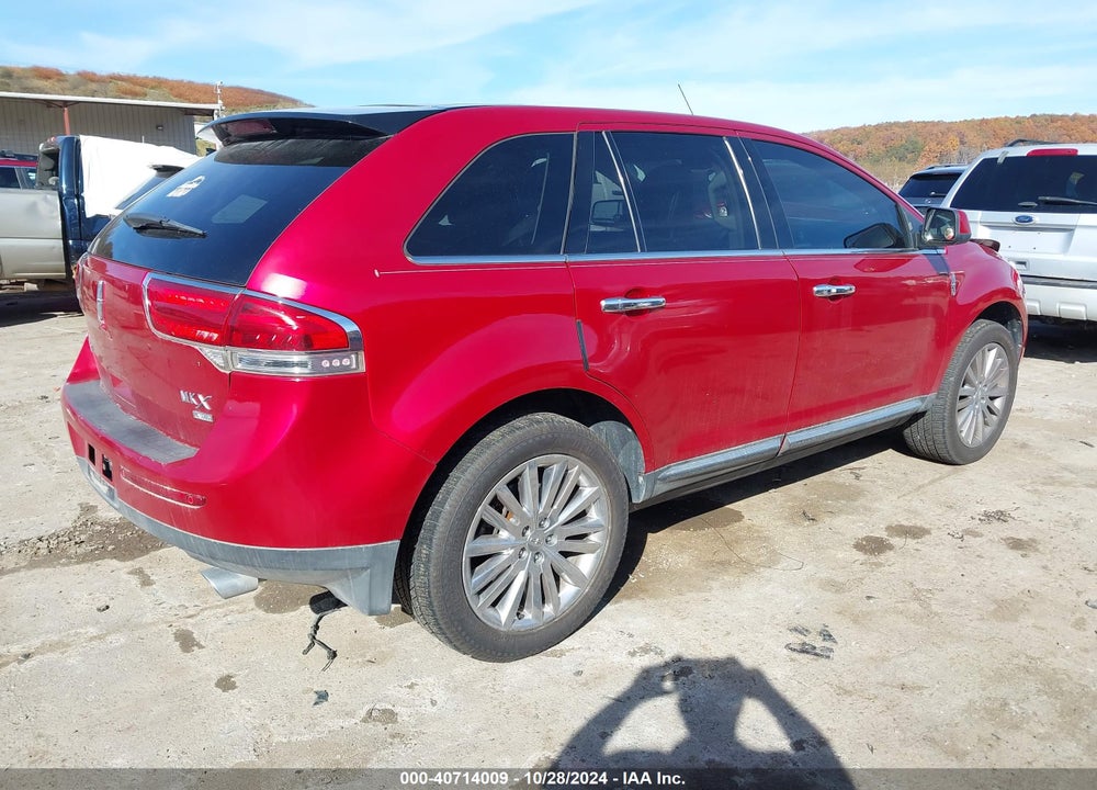 2011 LINCOLN MKX VIN: 2LMDJ8JK1BBJ08870