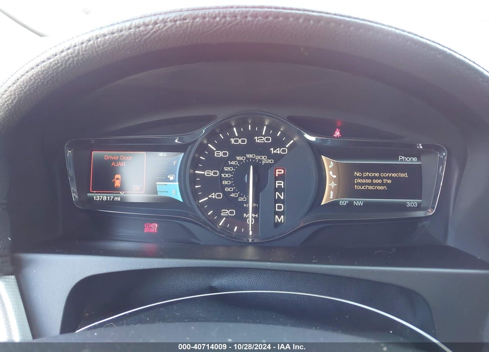 2011 LINCOLN MKX VIN: 2LMDJ8JK1BBJ08870