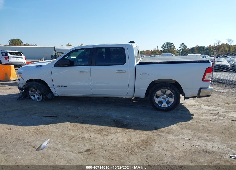 2019 RAM 1500 BIG HORN/LONE STAR 4X4 5'7 BOX VIN: 1C6SRFFT5KN804455