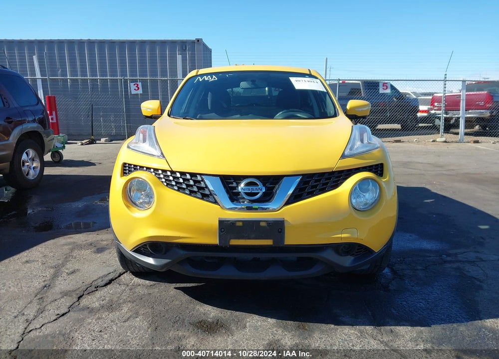 2015 NISSAN JUKE SV VIN: JN8AF5MR1FT510359