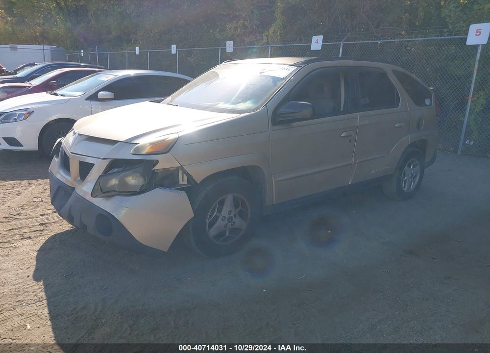 2003 PONTIAC AZTEK VIN: 3G7DB03E63S582863