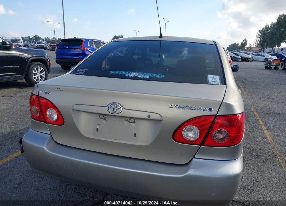 2005 TOYOTA COROLLA LE VIN: 1NXBR32E35Z425104