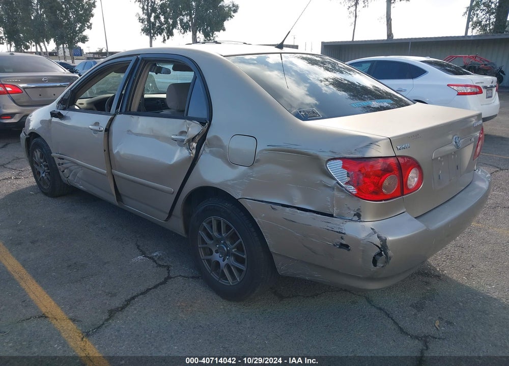 2005 TOYOTA COROLLA LE VIN: 1NXBR32E35Z425104