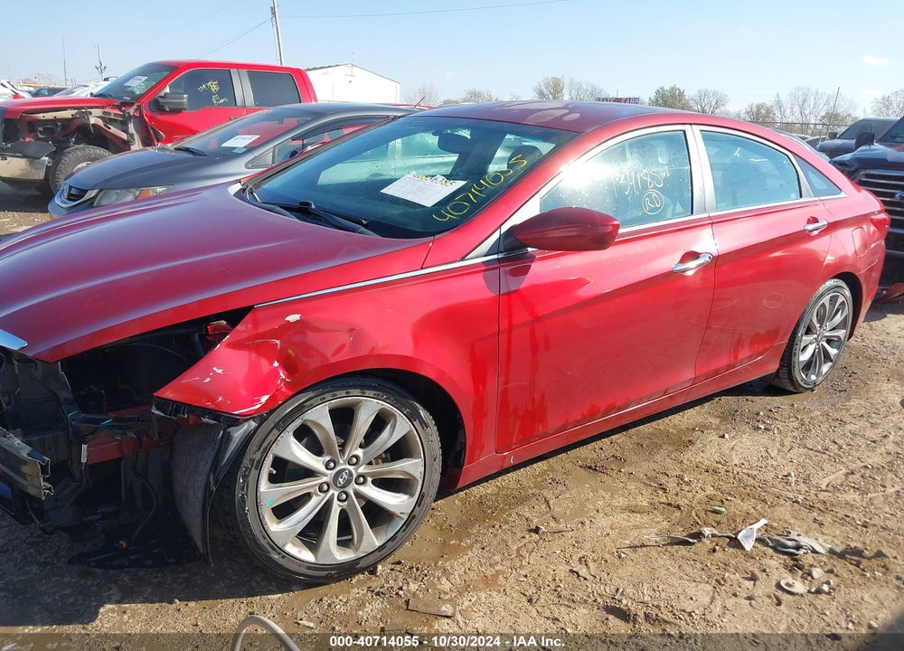 2011 HYUNDAI SONATA SE 2.0T VIN: 5NPEC4AB7BH210587