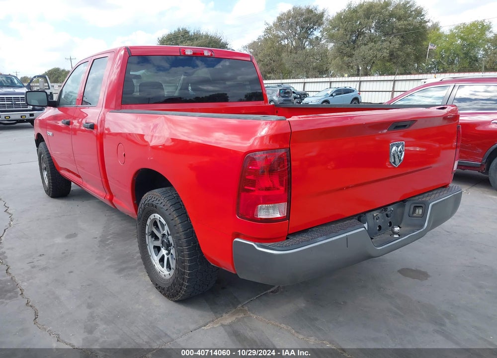 2010 DODGE RAM 1500 ST VIN: 1D7RB1GK6AS121741