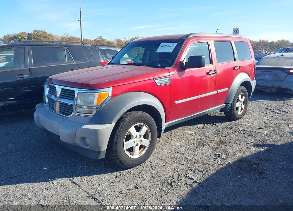 2007 DODGE NITRO SXT VIN: 1D8GU28K57W618198