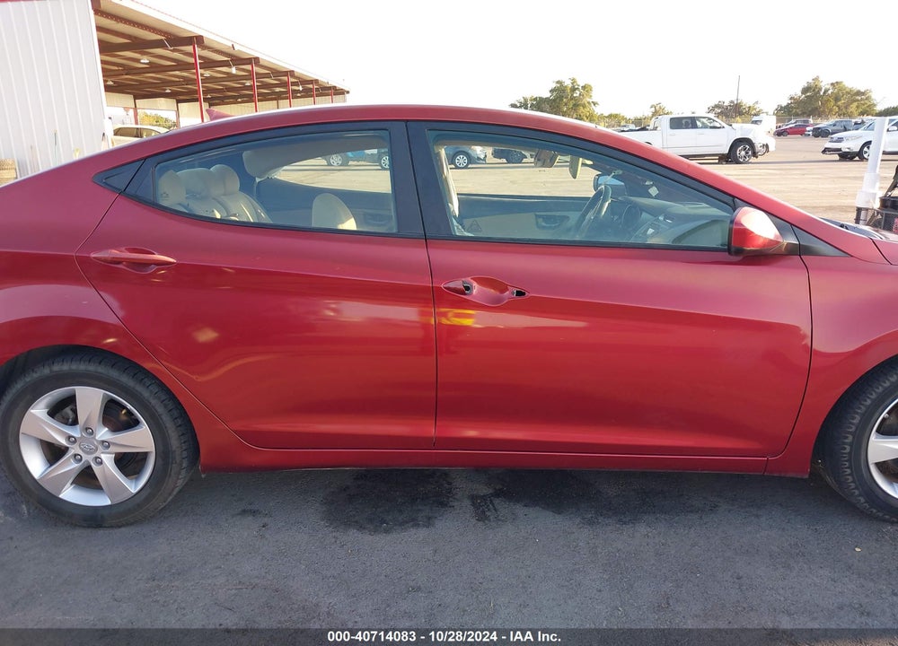 2013 HYUNDAI ELANTRA GLS VIN: 5NPDH4AE2DH311319
