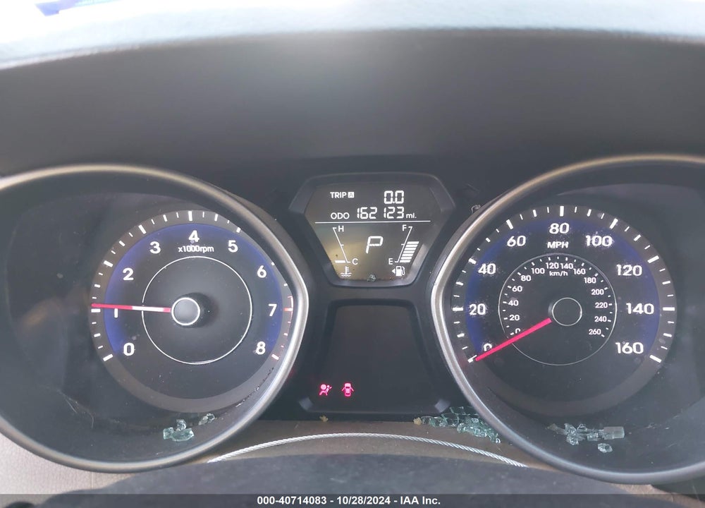 2013 HYUNDAI ELANTRA GLS VIN: 5NPDH4AE2DH311319