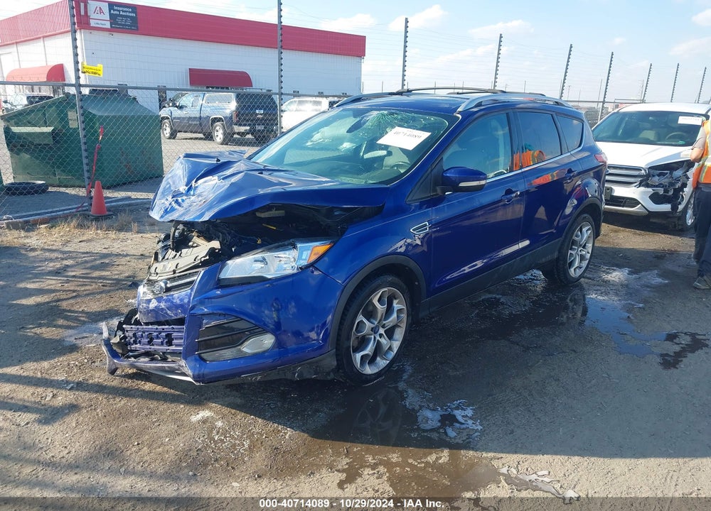 2014 FORD ESCAPE TITANIUM VIN: 1FMCU0J90EUA27287