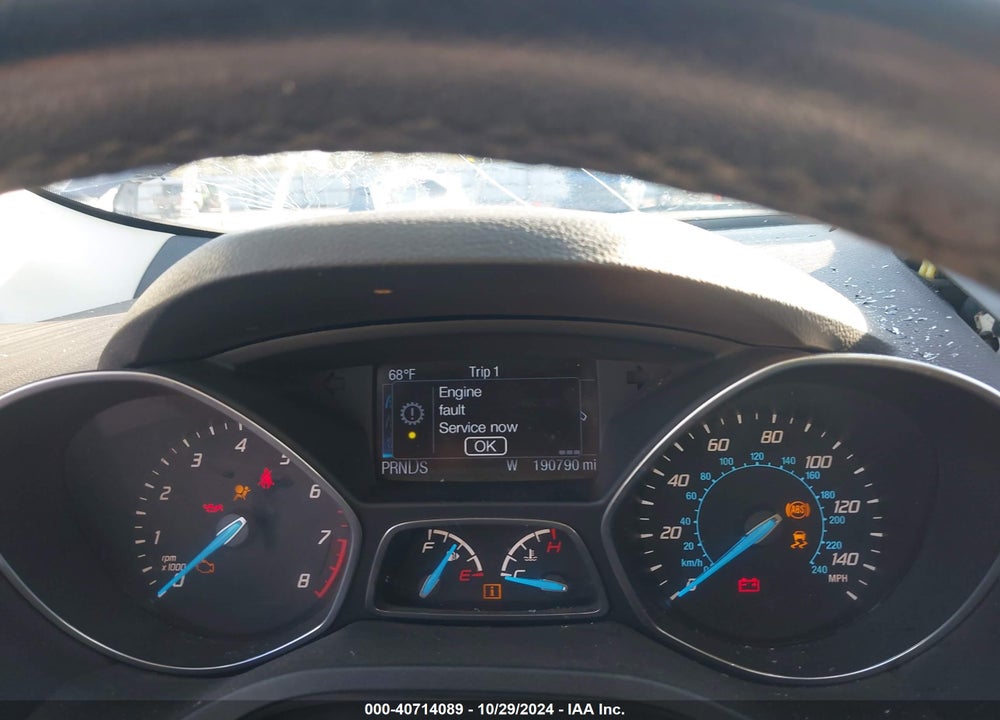 2014 FORD ESCAPE TITANIUM VIN: 1FMCU0J90EUA27287