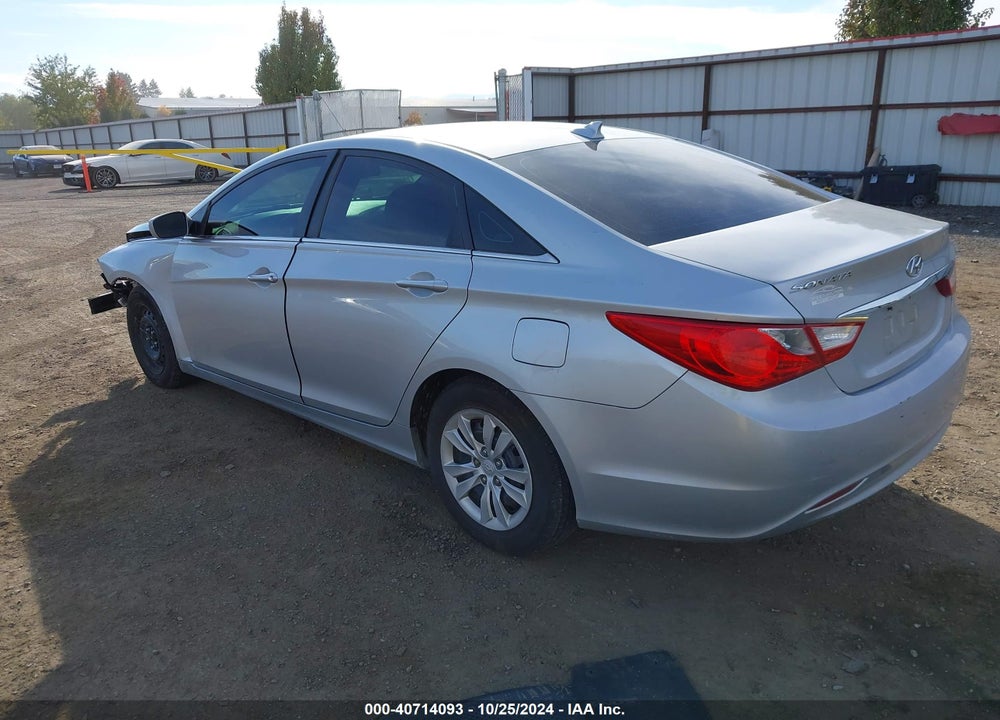 2013 HYUNDAI SONATA GLS VIN: 5NPEB4AC1DH533838