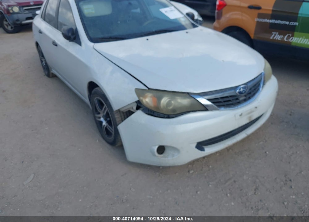 2008 SUBARU IMPREZA 2.5I VIN: JF1GE61618H528302