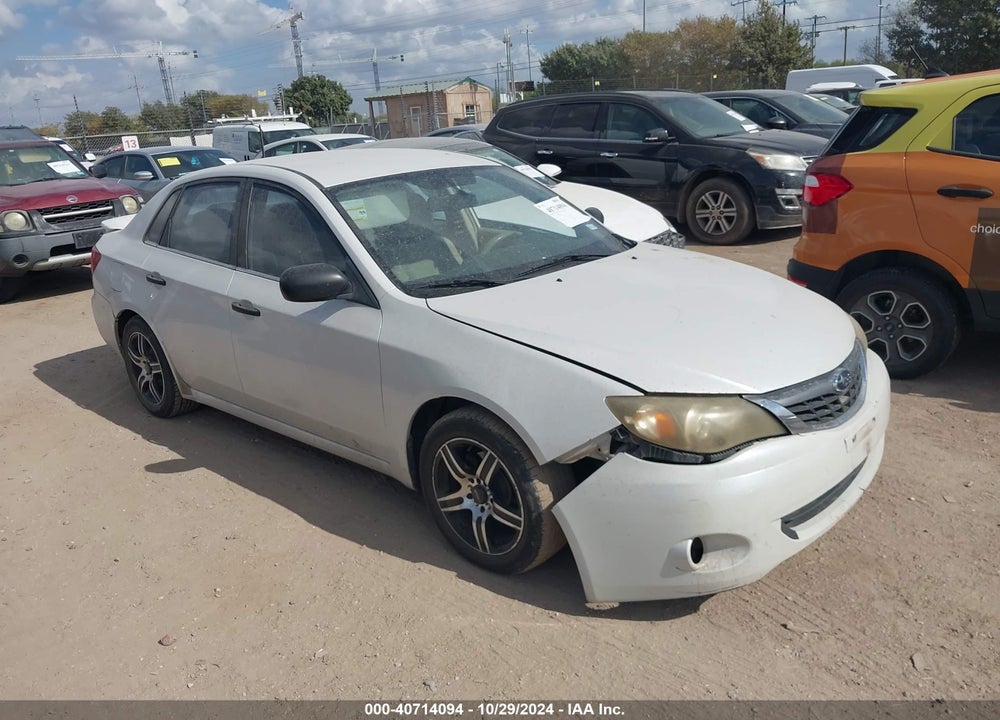 2008 SUBARU IMPREZA 2.5I VIN: JF1GE61618H528302