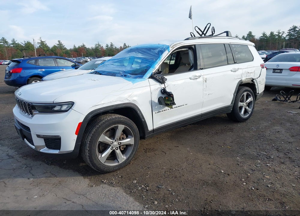 2021 JEEP GRAND CHEROKEE L LIMITED 4X4 VIN: 1C4RJKBG9M8123927