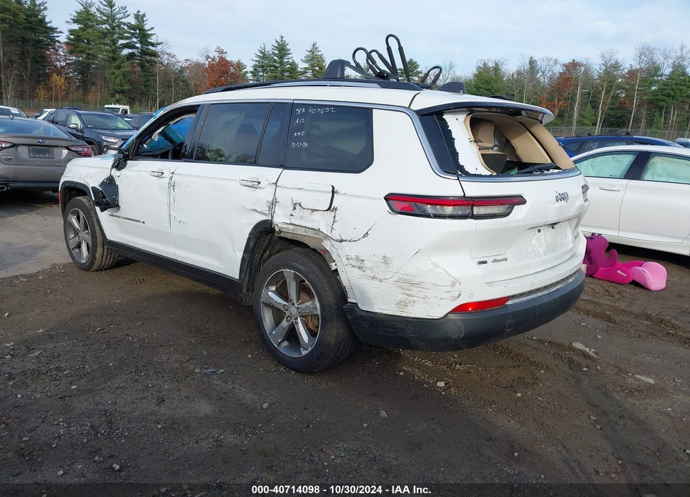 2021 JEEP GRAND CHEROKEE L LIMITED 4X4 VIN: 1C4RJKBG9M8123927