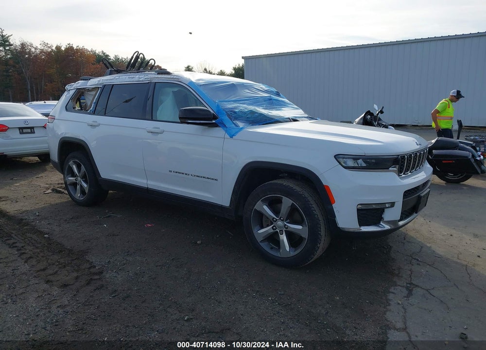 2021 JEEP GRAND CHEROKEE L LIMITED 4X4 VIN: 1C4RJKBG9M8123927