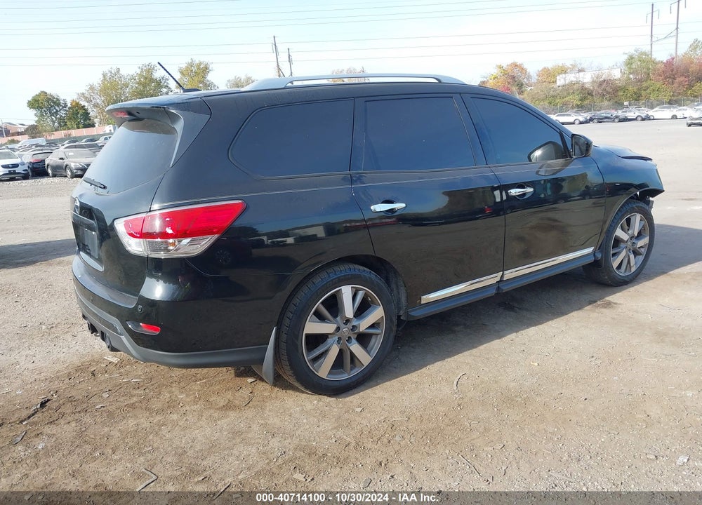 2014 NISSAN PATHFINDER PLATINUM VIN: 5N1AR2MM5EC735772