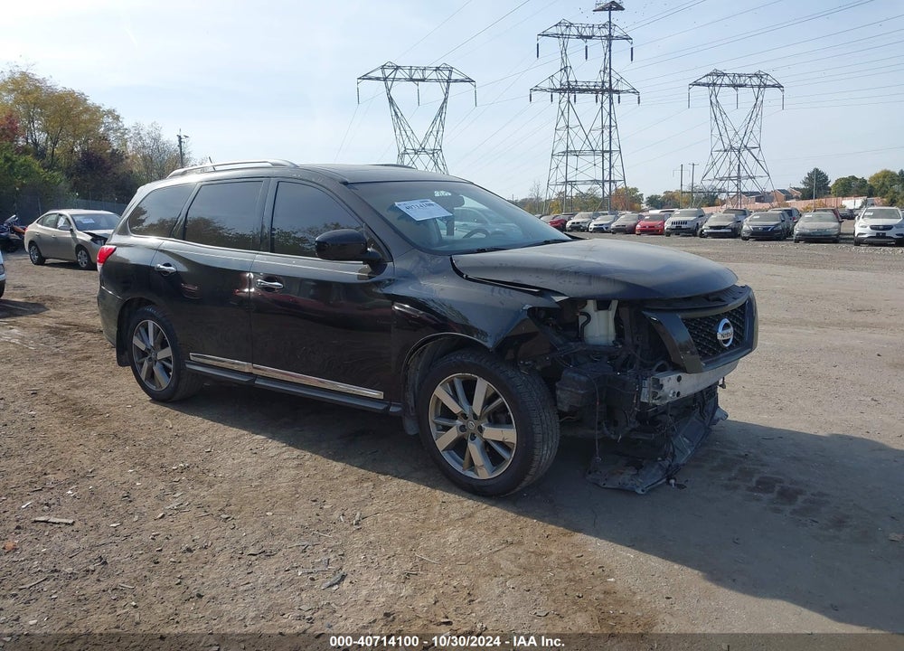 2014 NISSAN PATHFINDER PLATINUM VIN: 5N1AR2MM5EC735772