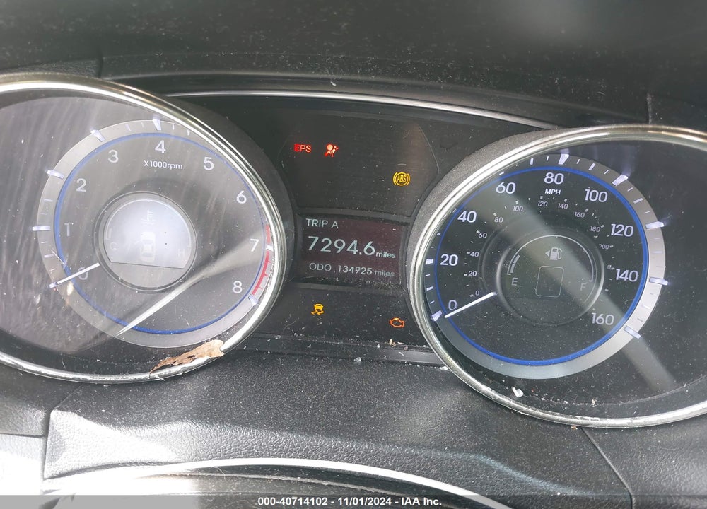 2012 HYUNDAI SONATA LIMITED VIN: 5NPEC4AC8CH342204