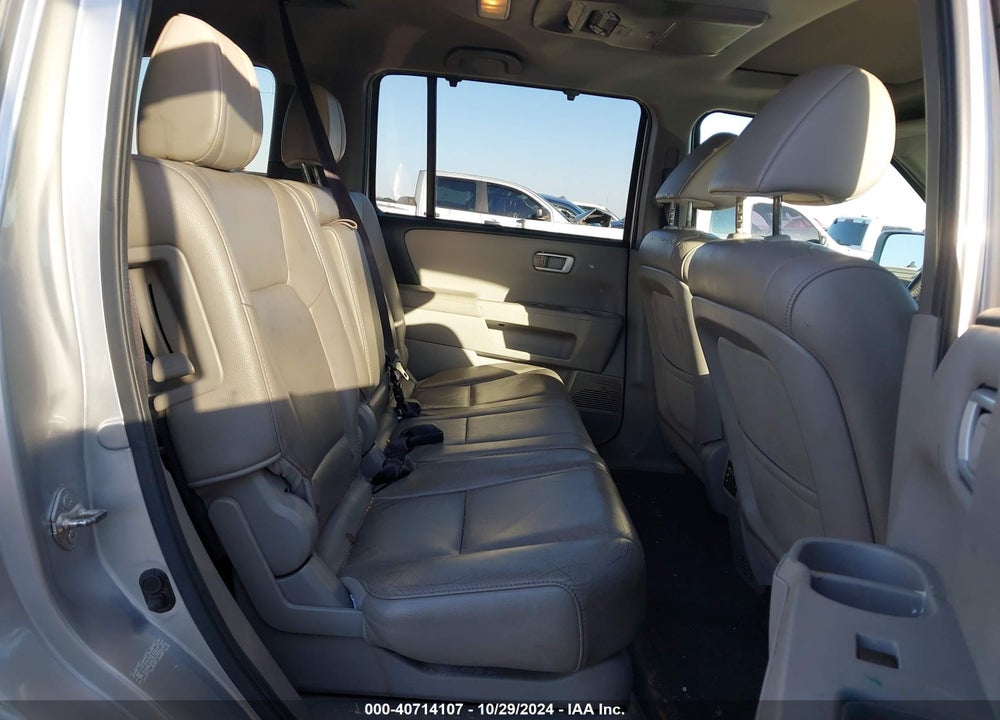 2012 HONDA PILOT TOURING VIN: 5FNYF4H9XCB050549