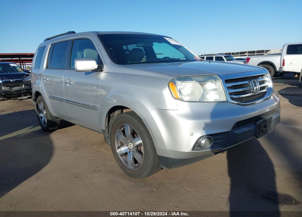2012 HONDA PILOT TOURING VIN: 5FNYF4H9XCB050549
