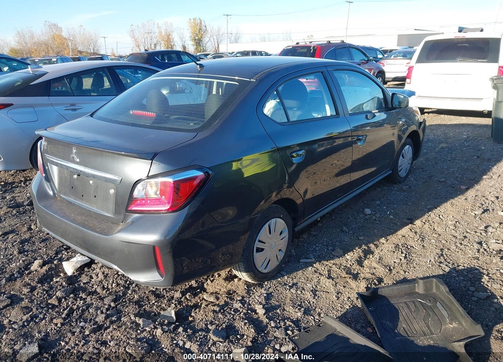 2024 MITSUBISHI MIRAGE G4 ES VIN: ML32FUFJ5RHF06930