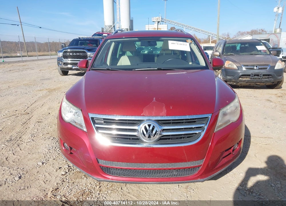 2010 VOLKSWAGEN TIGUAN WOLFSBURG EDITION VIN: WVGAV9AX9AW002362