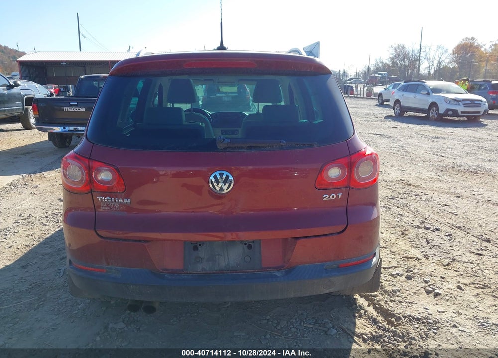 2010 VOLKSWAGEN TIGUAN WOLFSBURG EDITION VIN: WVGAV9AX9AW002362
