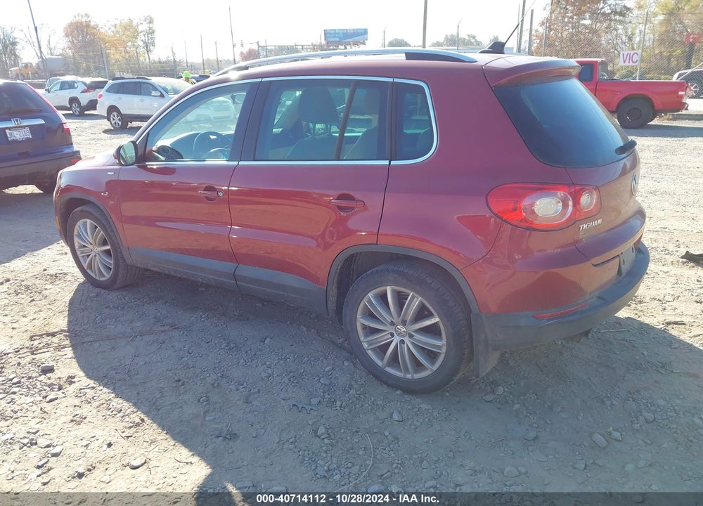 2010 VOLKSWAGEN TIGUAN WOLFSBURG EDITION VIN: WVGAV9AX9AW002362
