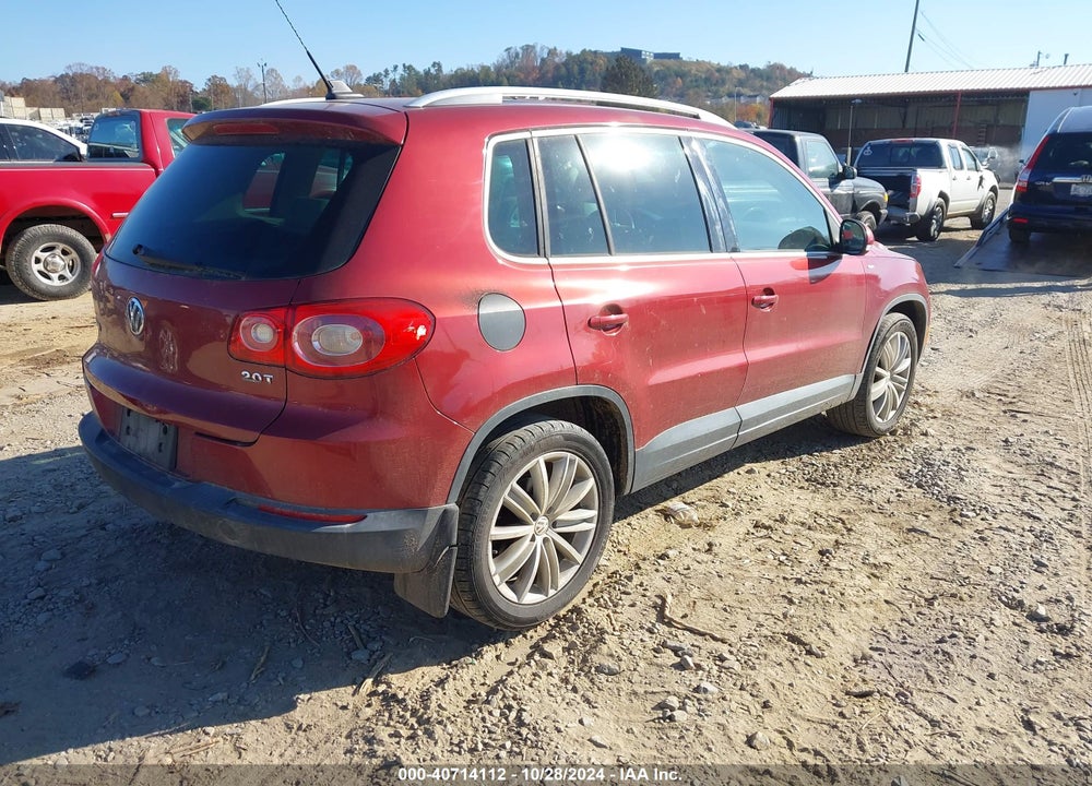 2010 VOLKSWAGEN TIGUAN WOLFSBURG EDITION VIN: WVGAV9AX9AW002362