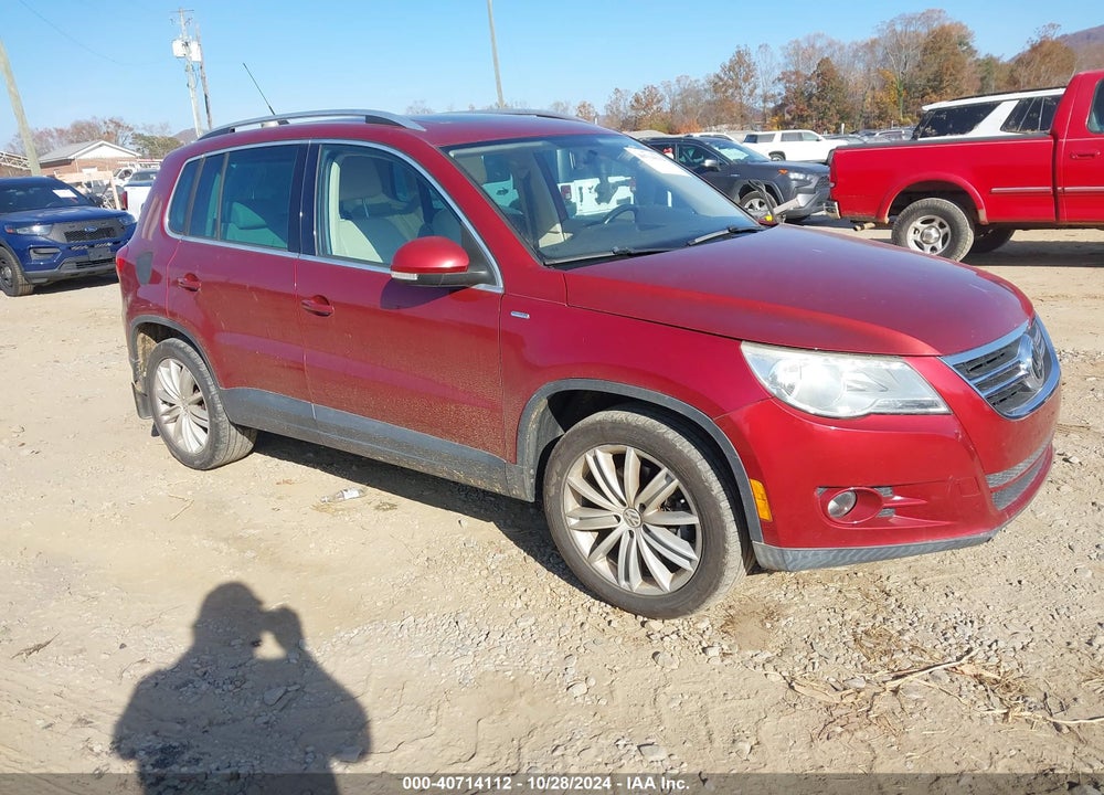 2010 VOLKSWAGEN TIGUAN WOLFSBURG EDITION VIN: WVGAV9AX9AW002362