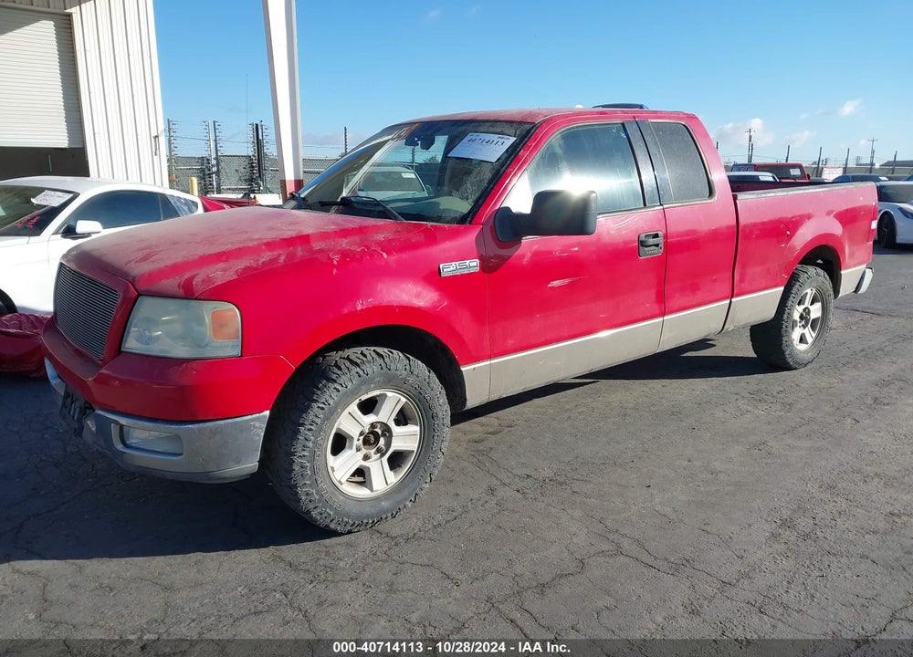 2004 FORD F-150 LARIAT/XL/XLT VIN: 1FTPX12514NC62904