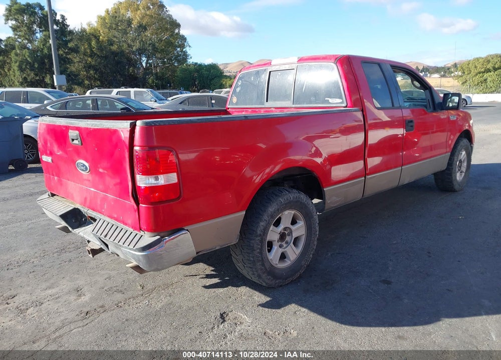2004 FORD F-150 LARIAT/XL/XLT VIN: 1FTPX12514NC62904