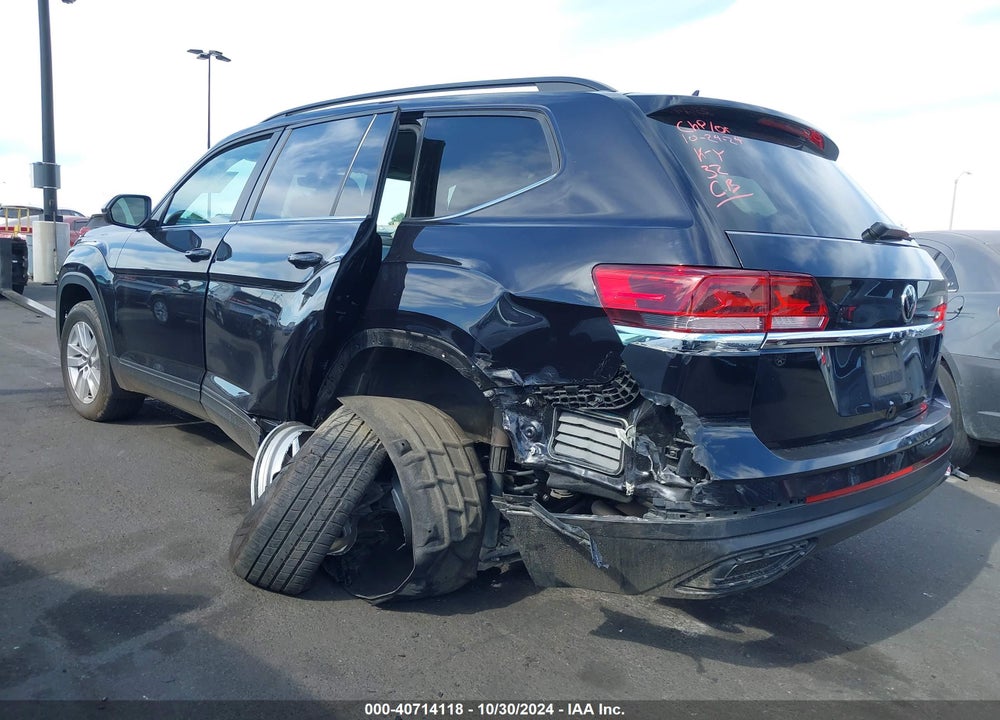 2021 VOLKSWAGEN ATLAS 2.0T S VIN: 1V2AP2CA6MC592121