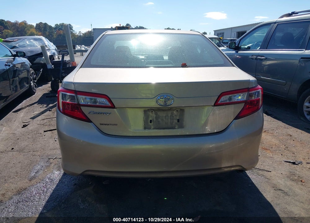2012 TOYOTA CAMRY L VIN: 4T1BF1FK4CU503626