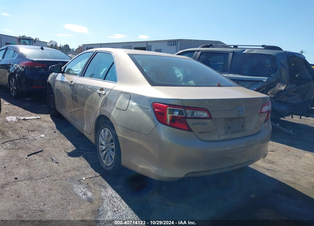 2012 TOYOTA CAMRY L VIN: 4T1BF1FK4CU503626