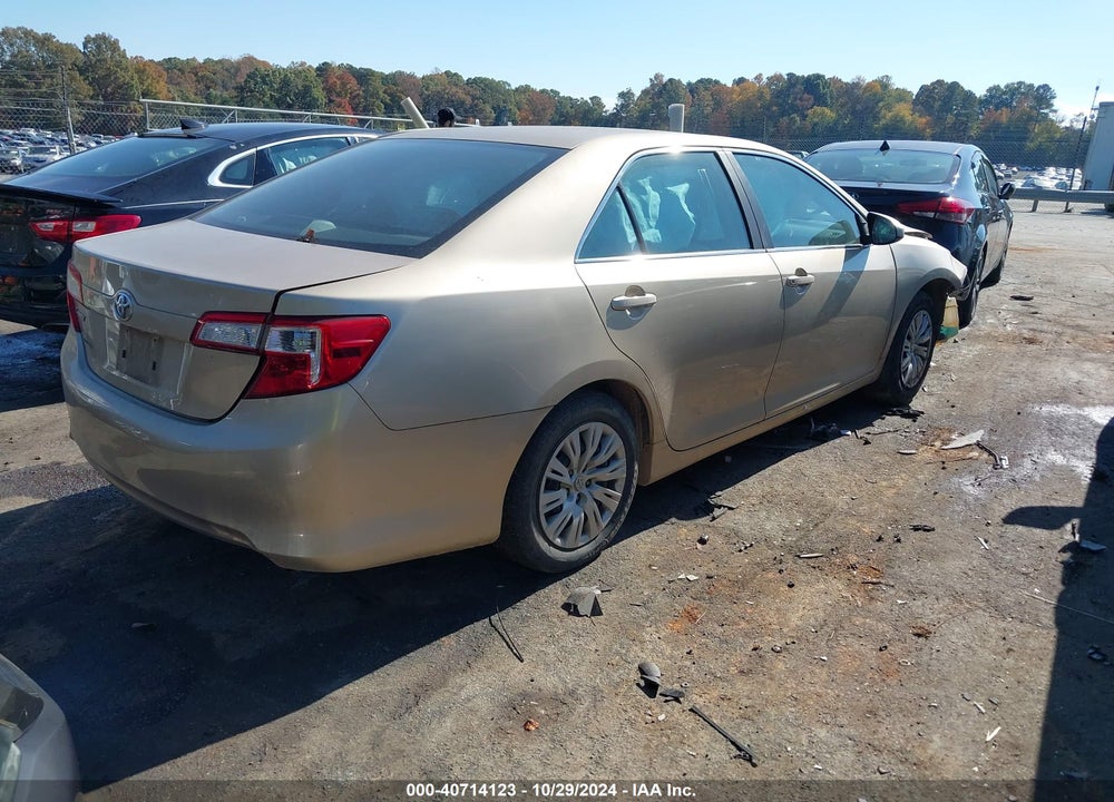 2012 TOYOTA CAMRY L VIN: 4T1BF1FK4CU503626