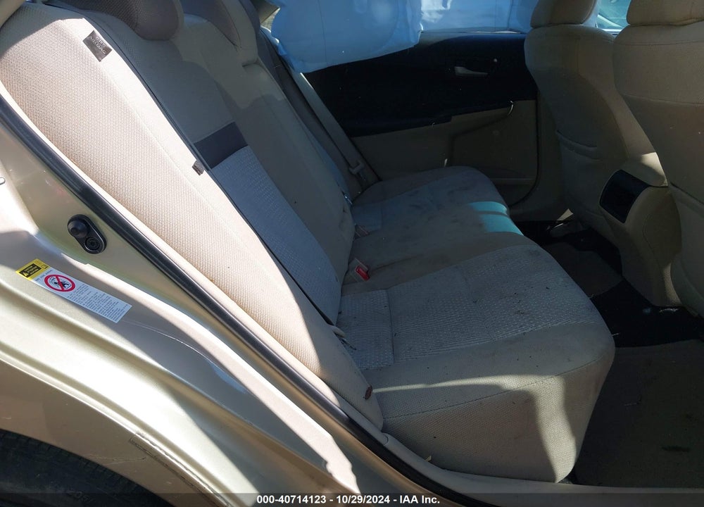 2012 TOYOTA CAMRY L VIN: 4T1BF1FK4CU503626