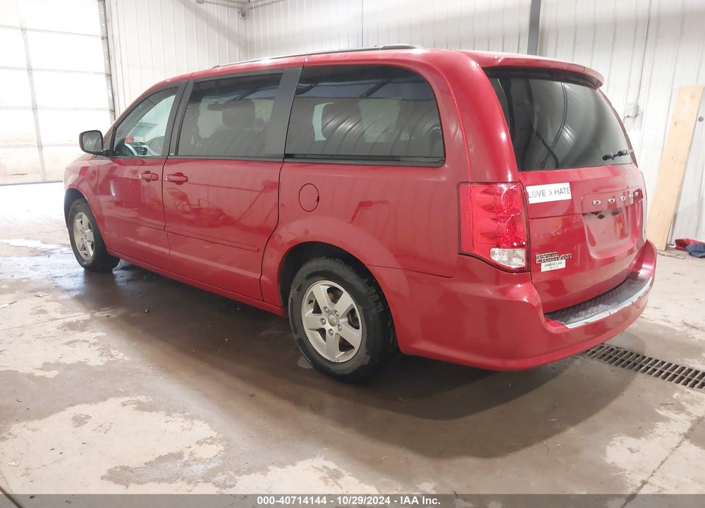 2012 DODGE GRAND CARAVAN SXT VIN: 2C4RDGCG8CR314552