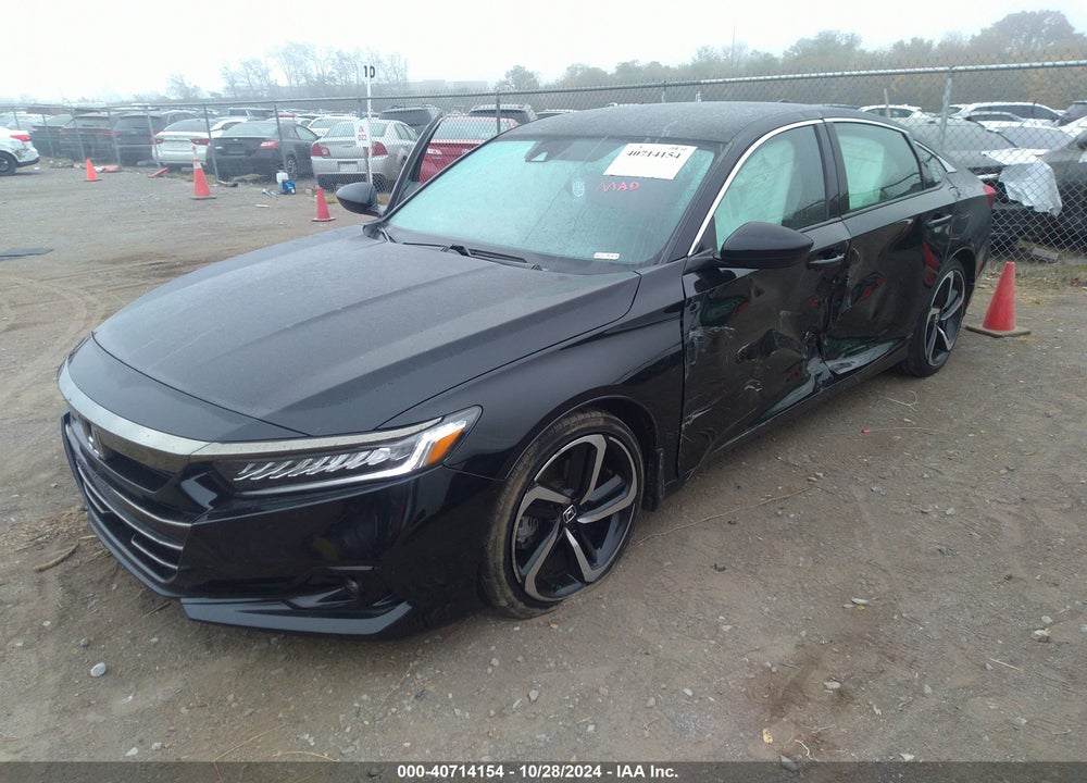 2022 HONDA ACCORD SPORT VIN: 1HGCV1F31NA088419