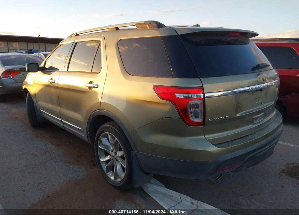2013 FORD EXPLORER LIMITED VIN: 1FM5K8F88DGB43458