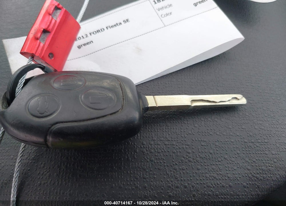 2012 FORD FIESTA SE VIN: 3FADP4EJ8CM118522
