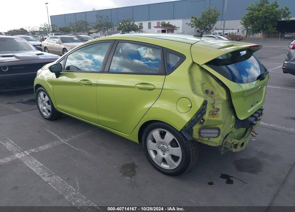 2012 FORD FIESTA SE VIN: 3FADP4EJ8CM118522